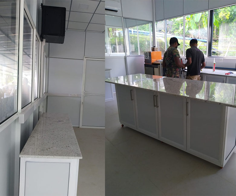 Aluminium Housing projects in Sri Lanka, house modification in sri lanka