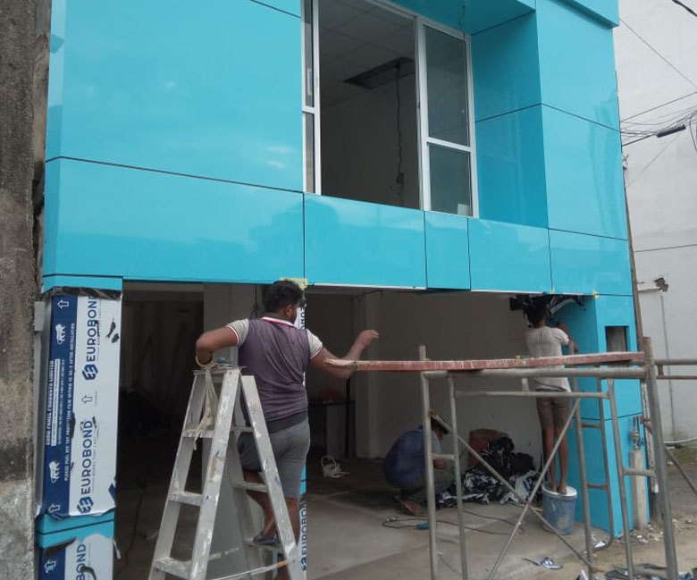 Aluminium Housing projects in Sri Lanka, house modification in sri lanka